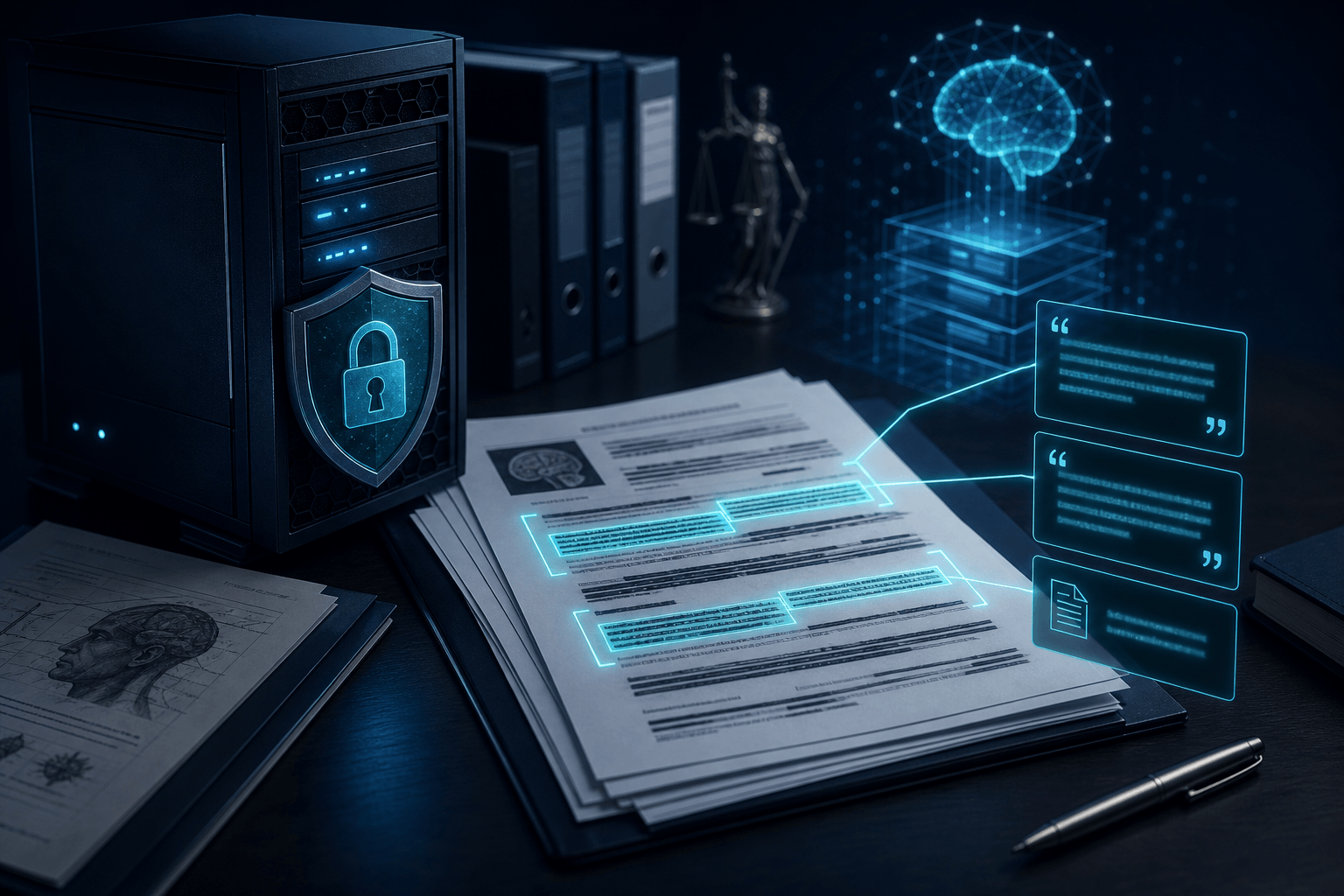 Dutch Forensic Psychiatric Report Quality Assessment — Private AI / RAG preview
